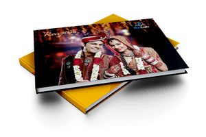 Wedding Album Cover Design PNG with transparent background