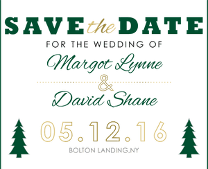 Wedding Savethe Date Announcement PNG image with transparent background