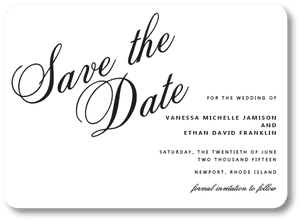 Wedding Savethe Date Card PNG image with transparent background