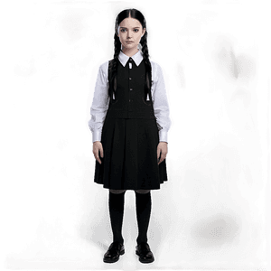 Wednesday Addams Character Art PNG 40 PNG image with transparent background