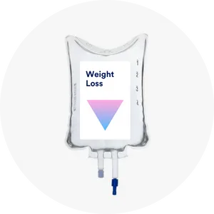 Weight Loss I V Bag Concept PNG Image