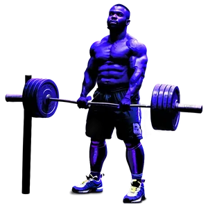 Weightlifting Silhouette Png Xcf PNG Image