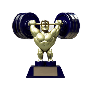 Weightlifting Trophy PNG 45 PNG image with transparent background
