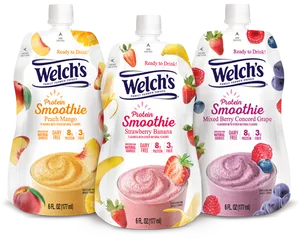 Welchs Protein Smoothies Variety Pack PNG Image