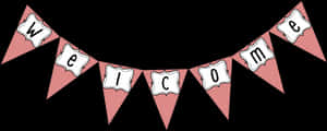 Cute Welcome Banner , Png Download - Welcome Banner No Background, Transparent Png PNG image with transparent background