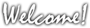 Welcome Sign Black Background PNG Image