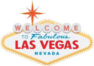 Welcometo Fabulous Las Vegas Sign PNG Image