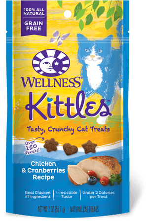 Chicken & Cranberry - Wellness Kittles Chicken And Cranberries, HD Png Download PNG with transparent background