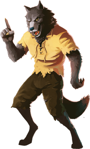 Werewolf Character, HD Png Download PNG image with transparent background