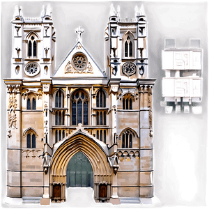 Westminster Abbey Architecture PNG 06232024 PNG