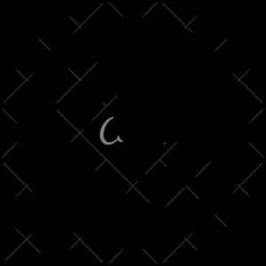 Whats App Dark Mode Crescent PNG image with transparent background
