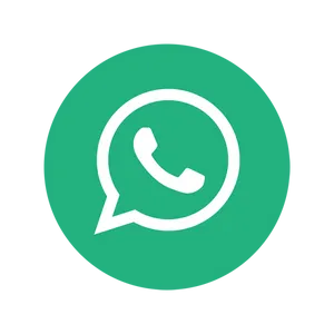 Whats App Logo Green Background PNG Image