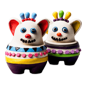Whimsical Clay Creatures PNG 06212024 PNG