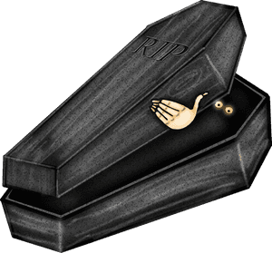 Coffin-006 - Halloween Coffin PNG image with transparent background