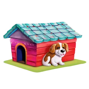 Whimsical Dog House Png Bhf PNG Image