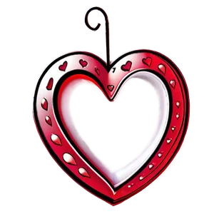 Whimsical Heart Doodle Png 06202024 PNG Image