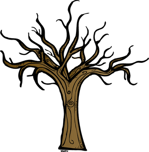 Transparent Bare Tree Trunk Clipart - Bare Tree Clipart, HD Png Download PNG image with transparent background