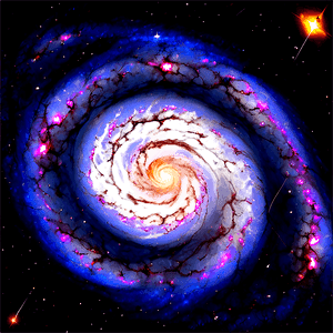 Whirlpool Galaxy PNG 05212024 PNG image with transparent background