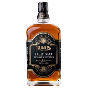 Whiskey Bottle Label Png Gsd10 PNG Image