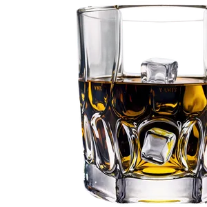 Whiskey Glass With Ice Png Fgb PNG Image