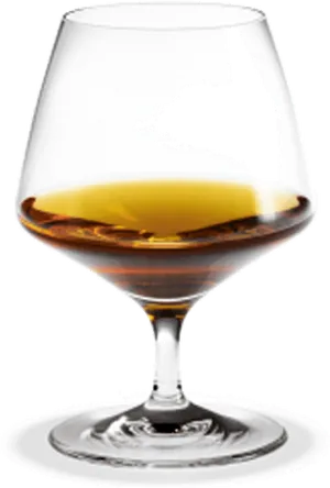 Whiskey Glass With Splash Silhouette PNG Image