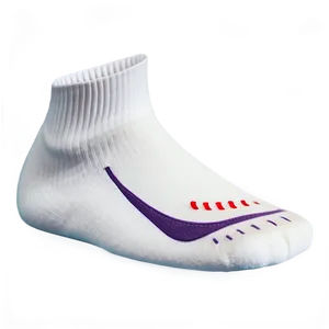 White Athletic Socks Png Vbv74 PNG Image