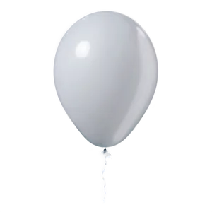 White Balloon Png Dgs34 PNG Image