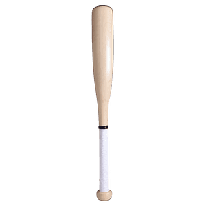 White Baseball Bat PNG mqf PNG