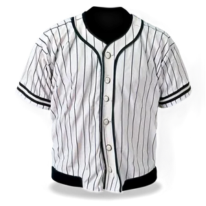 White Baseball Jersey Png 68 PNG Image