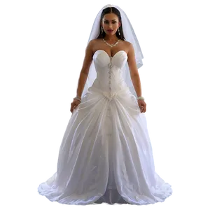 White Beach Wedding Dress Png 29 PNG Image