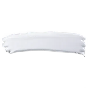 White Brush Stroke D PNG Image