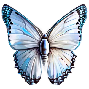 White Butterfly Graphic Png Map PNG Image