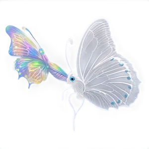 White Butterfly With Transparent Background Png Rmq PNG Image