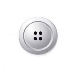 White Button Illustration Png 40 PNG Image