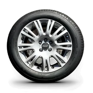 White Car Wheel Png Thr PNG Image