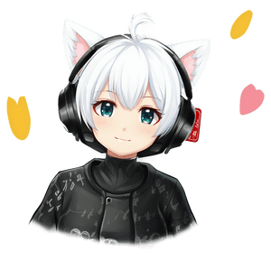 White Cat Ears Drawing PNG 05042024 PNG
