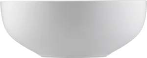 White Ceramic Bowl Isolated PNG Image