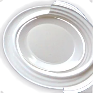 White Charger Plate Png 06212024 PNG Image