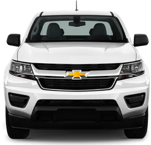 White Chevrolet S U V Front View PNG Image