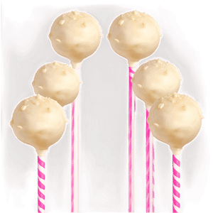 White Chocolate Cake Pops PNG jgb PNG