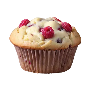 White Chocolate Raspberry Muffin Png 06262024 PNG Image