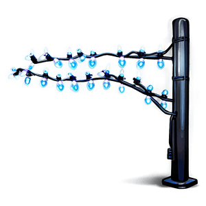 White Christmas Lights PNG 05032024 PNG image with transparent background