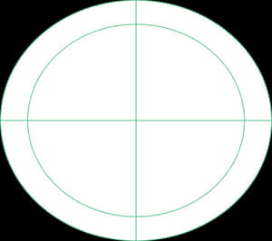 White Circlewith Crosshairs PNG image with transparent background