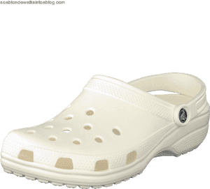Men's Crocs Classic White - White Crocs Png, Transparent Png PNG image with transparent background
