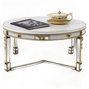 White Coffee Table Png 89 PNG Image