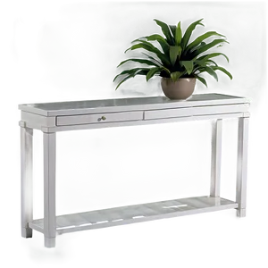 White Console Table Png 63 PNG Image