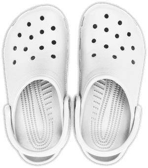 Crocs Men's Clog Crocband White - Crocs White Shoes Png, Transparent Png PNG image with transparent background