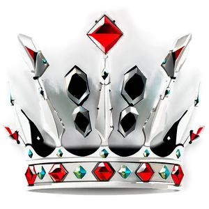 White Crown With Gems Png Iqj PNG Image