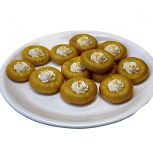 White Dessert Plate PNG qpx PNG