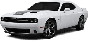White Dodge Challenger Sxt 2018 , Png Download - Dodge Challenger, Transparent Png PNG image with transparent background